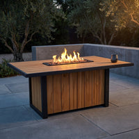 AuroraFlame Elevate 60" Fire Table — Studio Shot