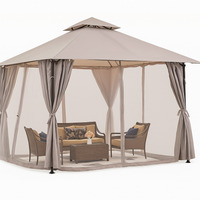 Premium Canopy Gazebo Built for Year-Round Use, 12x12 Coverage, Steel Frame, Weather-Resistant Fabric