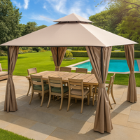 Premium Canopy Gazebo Built for Year-Round Use, 12x12 Coverage, Steel Frame, Weather-Resistant Fabric
